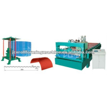 JCX--china corrugated profile aluminium composite panel roll forming machines